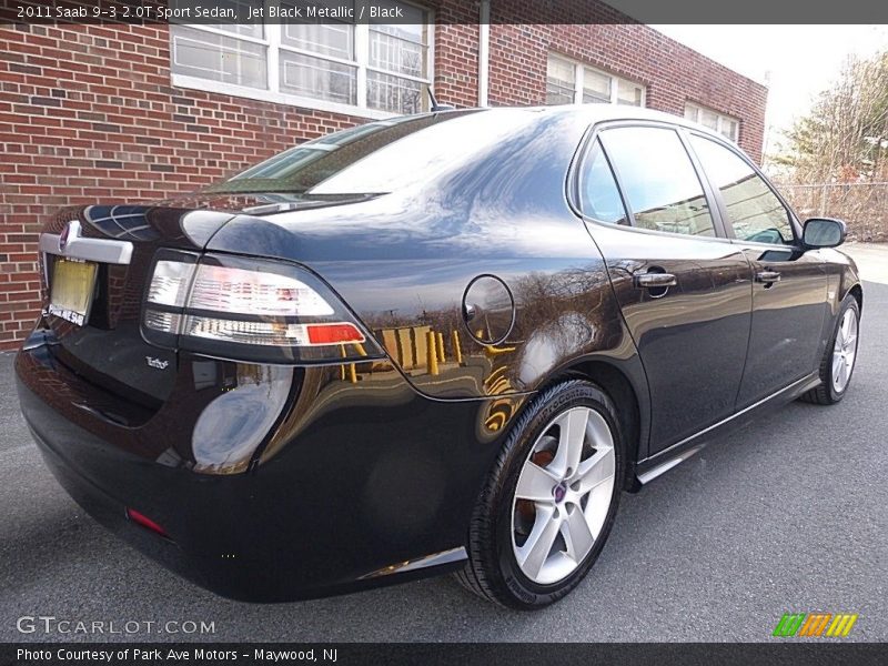 Jet Black Metallic / Black 2011 Saab 9-3 2.0T Sport Sedan