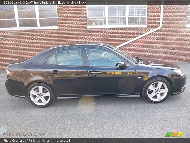 Jet Black Metallic / Black 2011 Saab 9-3 2.0T Sport Sedan