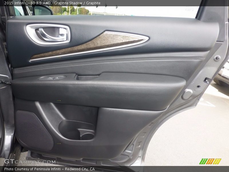 Graphite Shadow / Graphite 2015 Infiniti QX60 3.5 AWD
