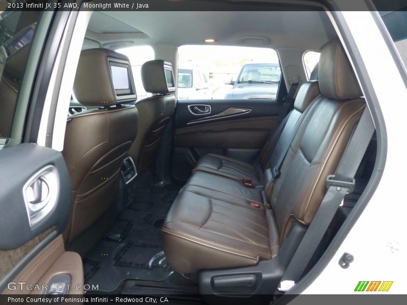 Moonlight White / Java 2013 Infiniti JX 35 AWD