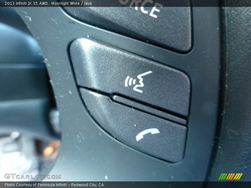 Moonlight White / Java 2013 Infiniti JX 35 AWD