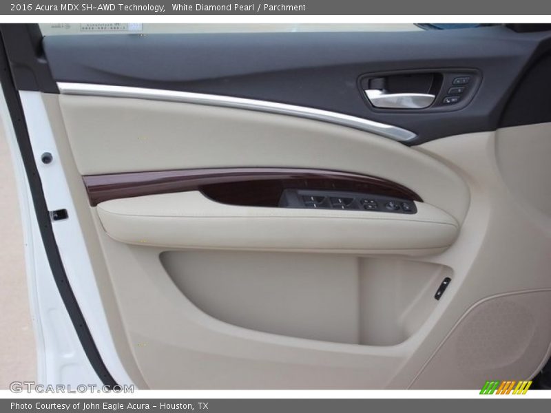 White Diamond Pearl / Parchment 2016 Acura MDX SH-AWD Technology