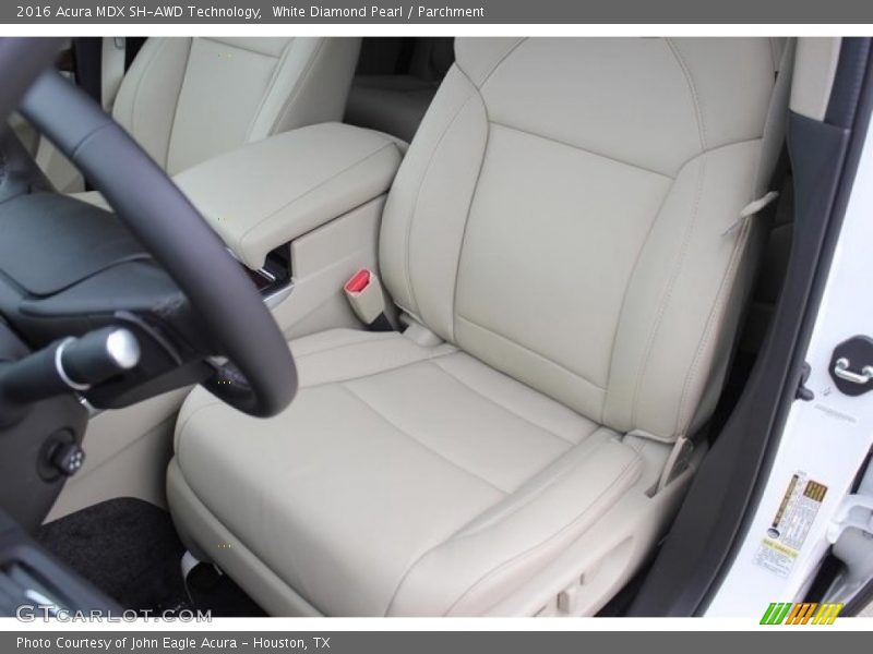 White Diamond Pearl / Parchment 2016 Acura MDX SH-AWD Technology