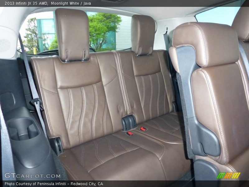 Moonlight White / Java 2013 Infiniti JX 35 AWD
