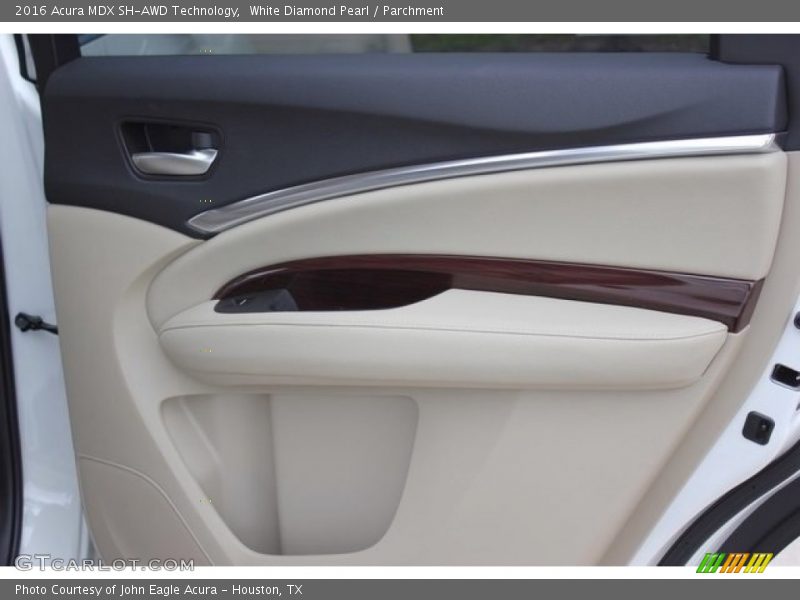 White Diamond Pearl / Parchment 2016 Acura MDX SH-AWD Technology