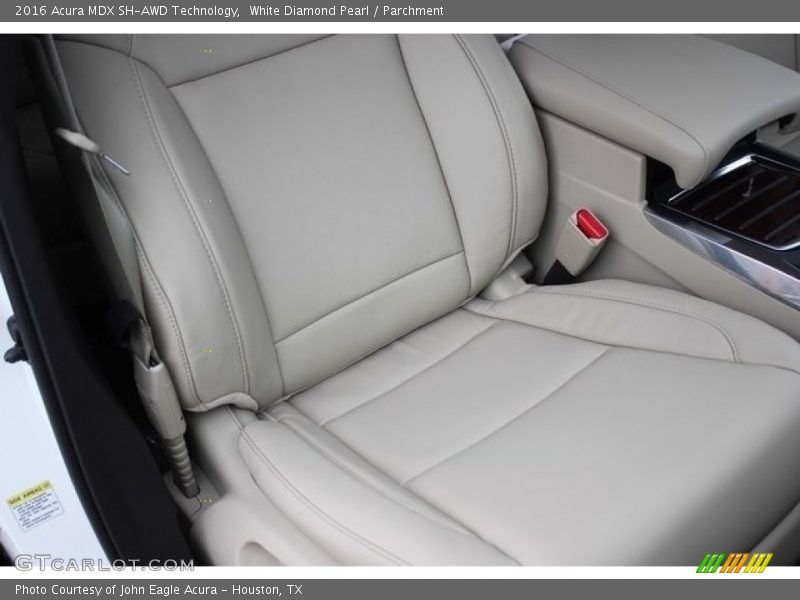 White Diamond Pearl / Parchment 2016 Acura MDX SH-AWD Technology