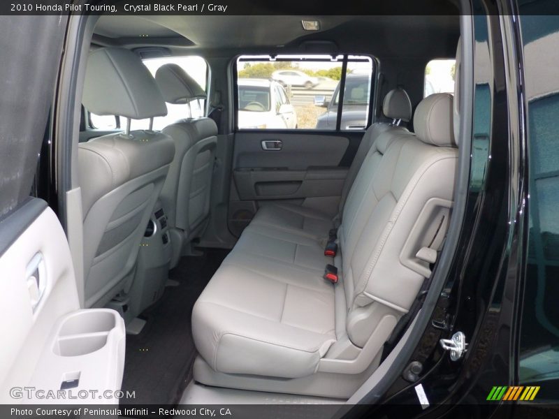 Crystal Black Pearl / Gray 2010 Honda Pilot Touring
