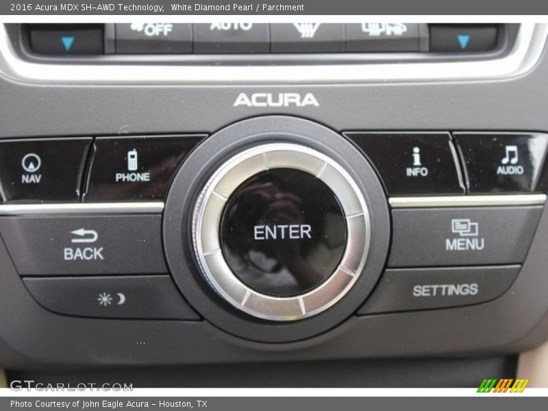White Diamond Pearl / Parchment 2016 Acura MDX SH-AWD Technology