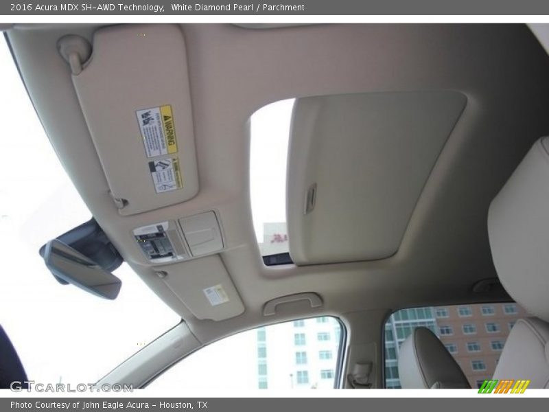 White Diamond Pearl / Parchment 2016 Acura MDX SH-AWD Technology