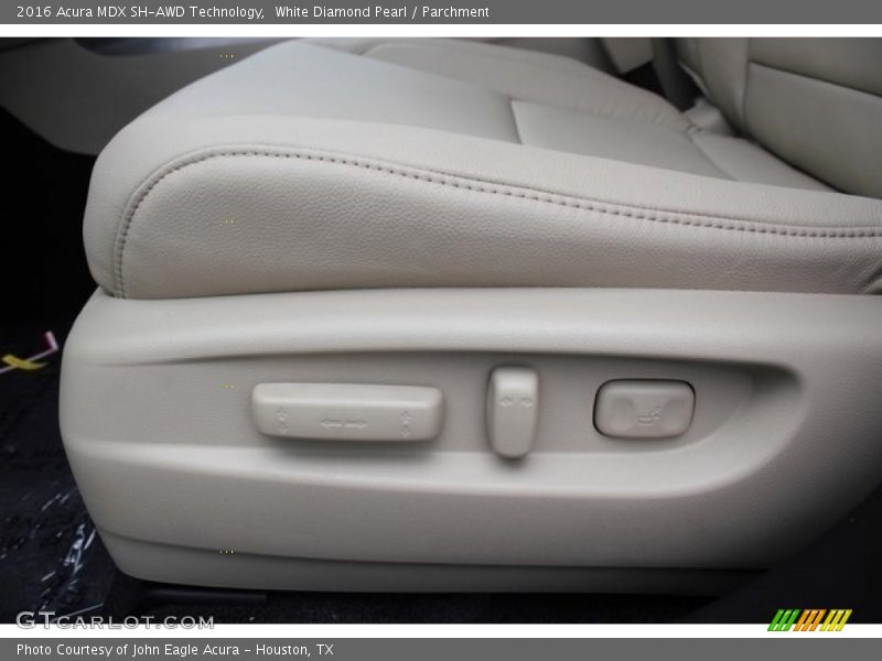 White Diamond Pearl / Parchment 2016 Acura MDX SH-AWD Technology