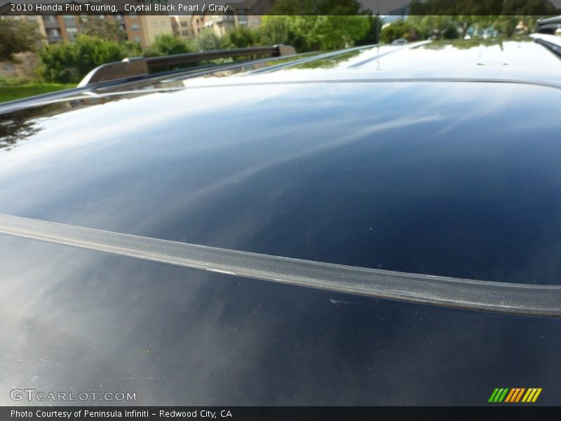 Crystal Black Pearl / Gray 2010 Honda Pilot Touring