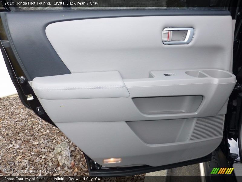 Crystal Black Pearl / Gray 2010 Honda Pilot Touring