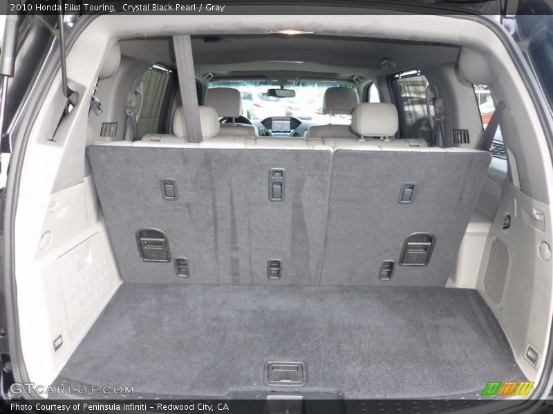 Crystal Black Pearl / Gray 2010 Honda Pilot Touring