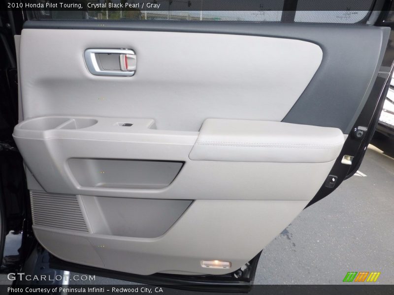 Crystal Black Pearl / Gray 2010 Honda Pilot Touring