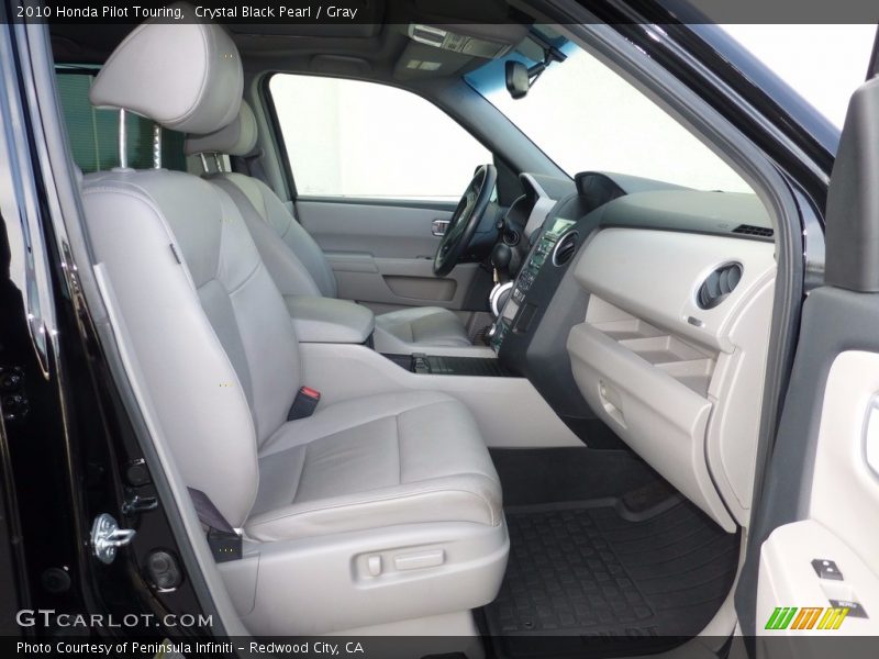 Crystal Black Pearl / Gray 2010 Honda Pilot Touring