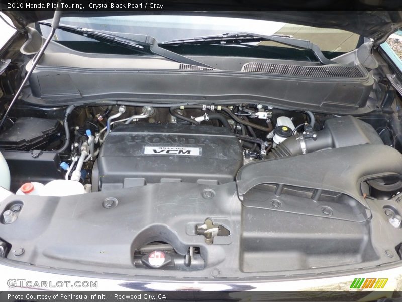 Crystal Black Pearl / Gray 2010 Honda Pilot Touring