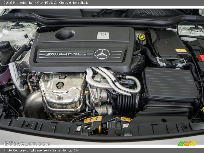  2016 GLA 45 AMG Engine - 2.0 Liter AMG DI Turbocharged DOHC 16-Valve VVT 4 Cylinder