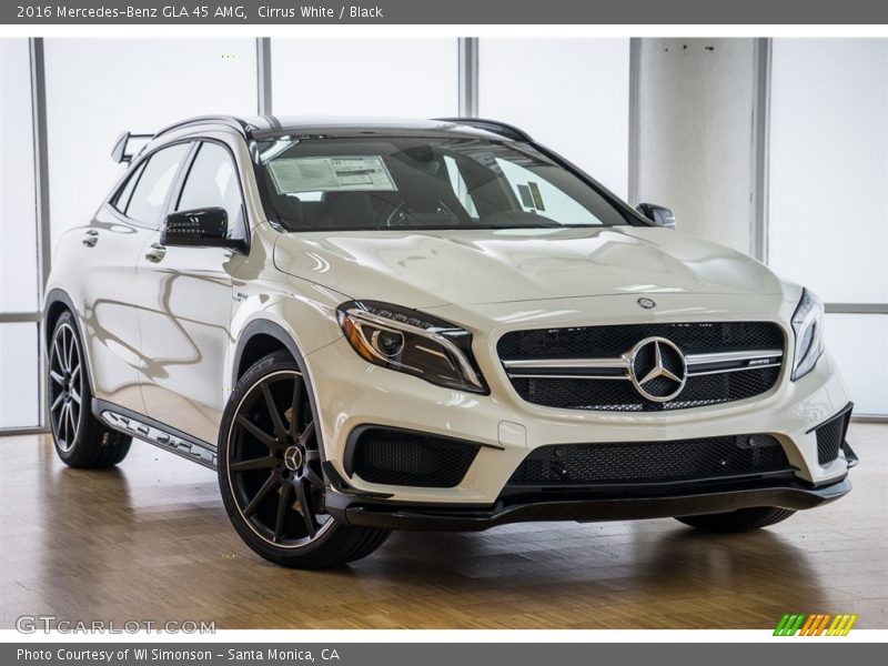 Front 3/4 View of 2016 GLA 45 AMG