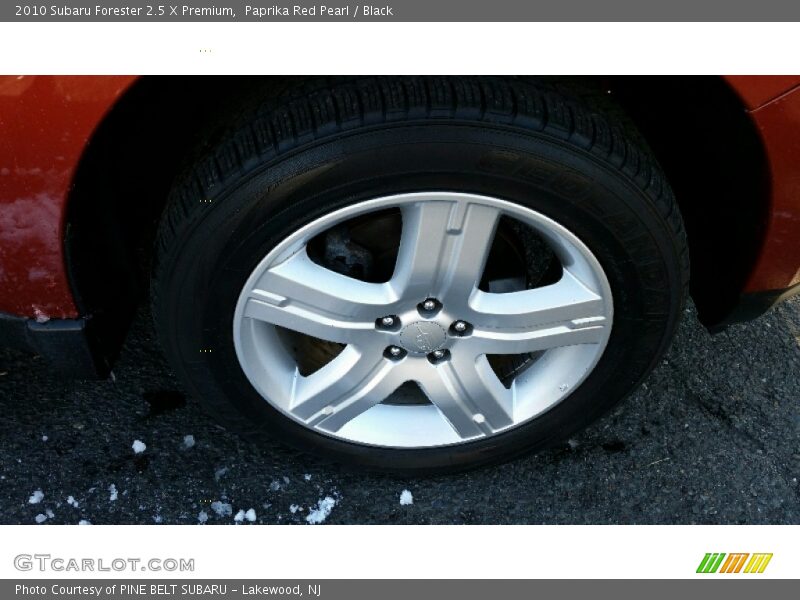 Paprika Red Pearl / Black 2010 Subaru Forester 2.5 X Premium