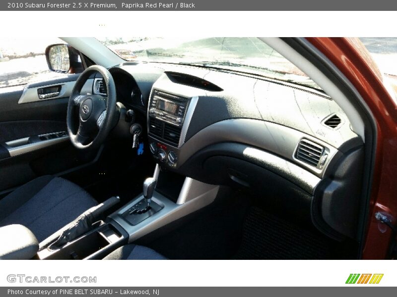 Paprika Red Pearl / Black 2010 Subaru Forester 2.5 X Premium