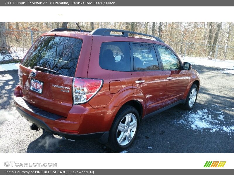 Paprika Red Pearl / Black 2010 Subaru Forester 2.5 X Premium