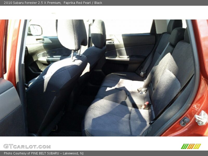 Paprika Red Pearl / Black 2010 Subaru Forester 2.5 X Premium