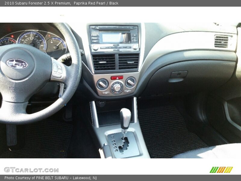 Paprika Red Pearl / Black 2010 Subaru Forester 2.5 X Premium