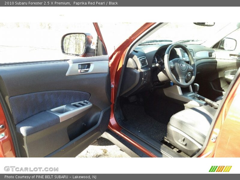 Paprika Red Pearl / Black 2010 Subaru Forester 2.5 X Premium