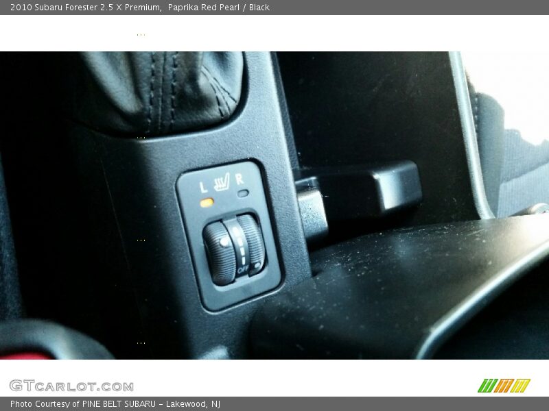 Paprika Red Pearl / Black 2010 Subaru Forester 2.5 X Premium