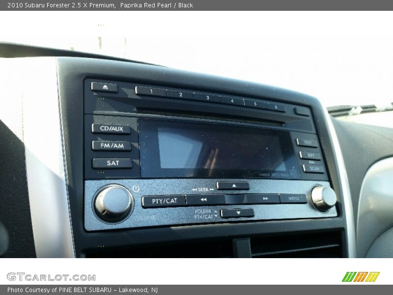 Paprika Red Pearl / Black 2010 Subaru Forester 2.5 X Premium