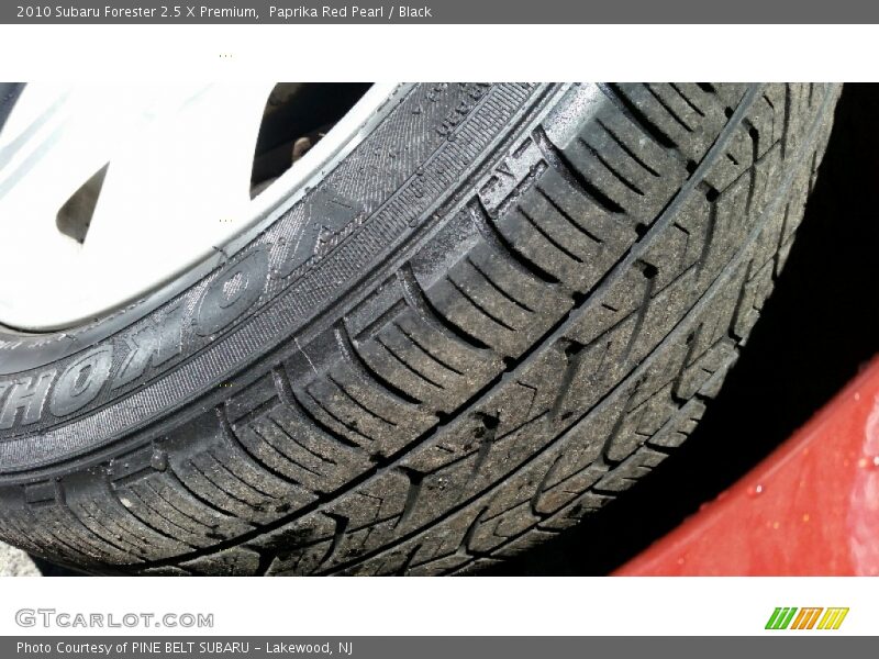 Paprika Red Pearl / Black 2010 Subaru Forester 2.5 X Premium