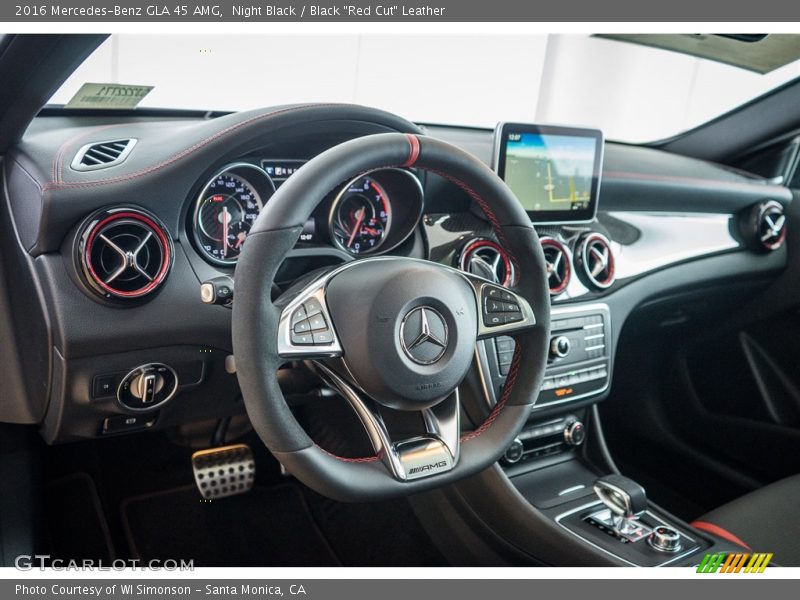 Dashboard of 2016 GLA 45 AMG