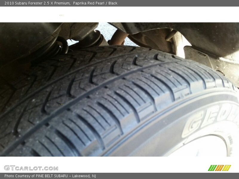 Paprika Red Pearl / Black 2010 Subaru Forester 2.5 X Premium