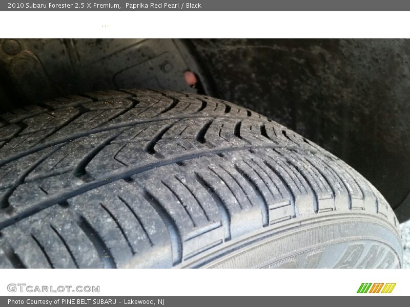 Paprika Red Pearl / Black 2010 Subaru Forester 2.5 X Premium