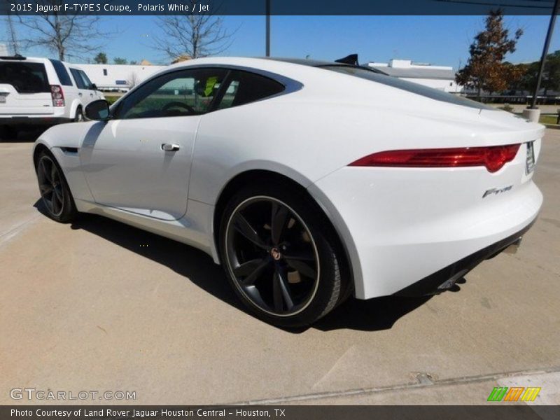 Polaris White / Jet 2015 Jaguar F-TYPE S Coupe