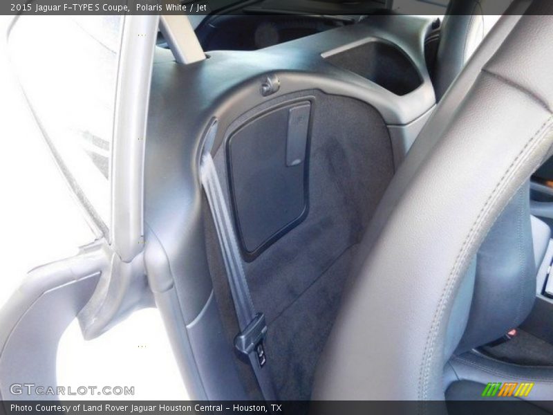 Polaris White / Jet 2015 Jaguar F-TYPE S Coupe