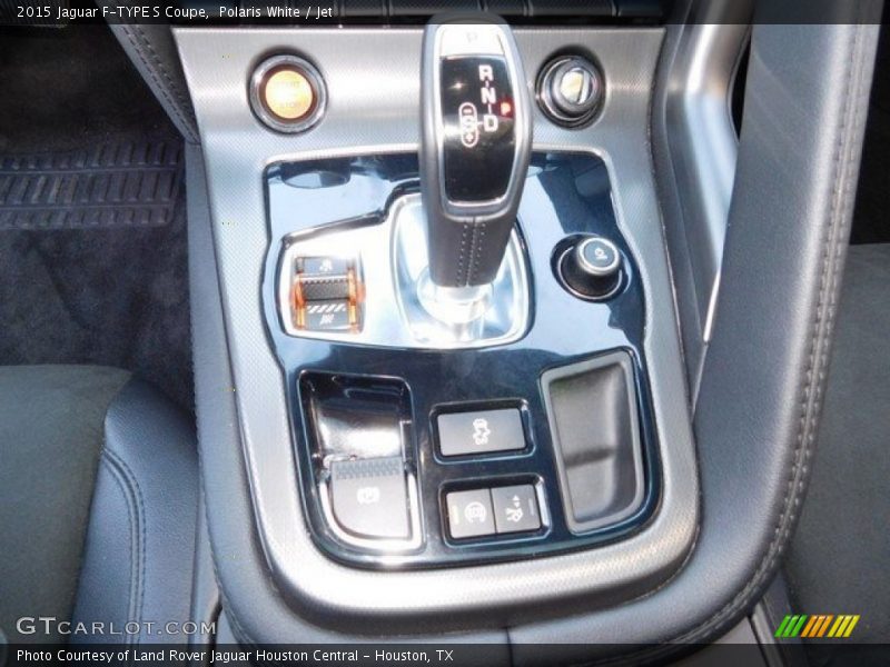 Polaris White / Jet 2015 Jaguar F-TYPE S Coupe
