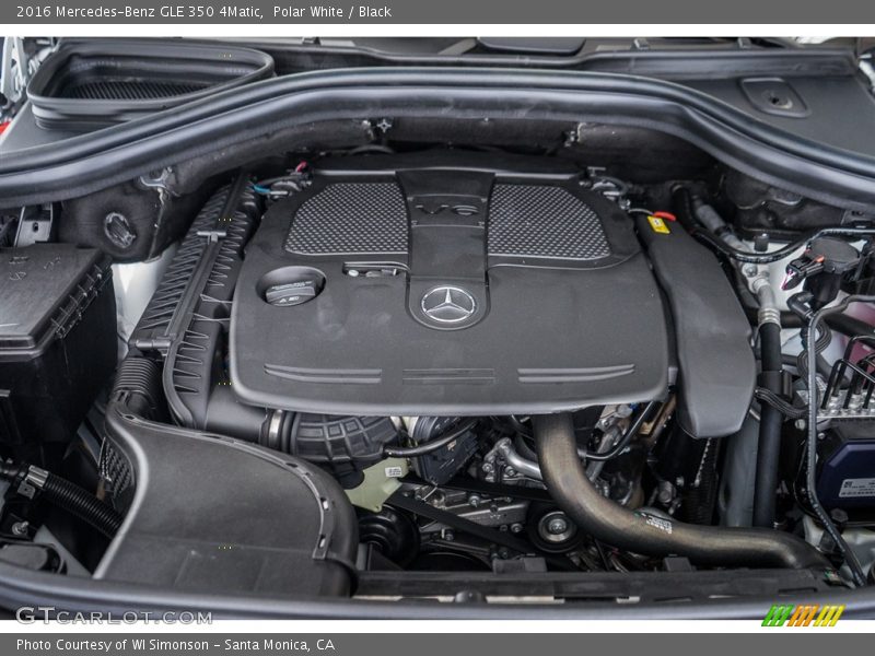 Polar White / Black 2016 Mercedes-Benz GLE 350 4Matic