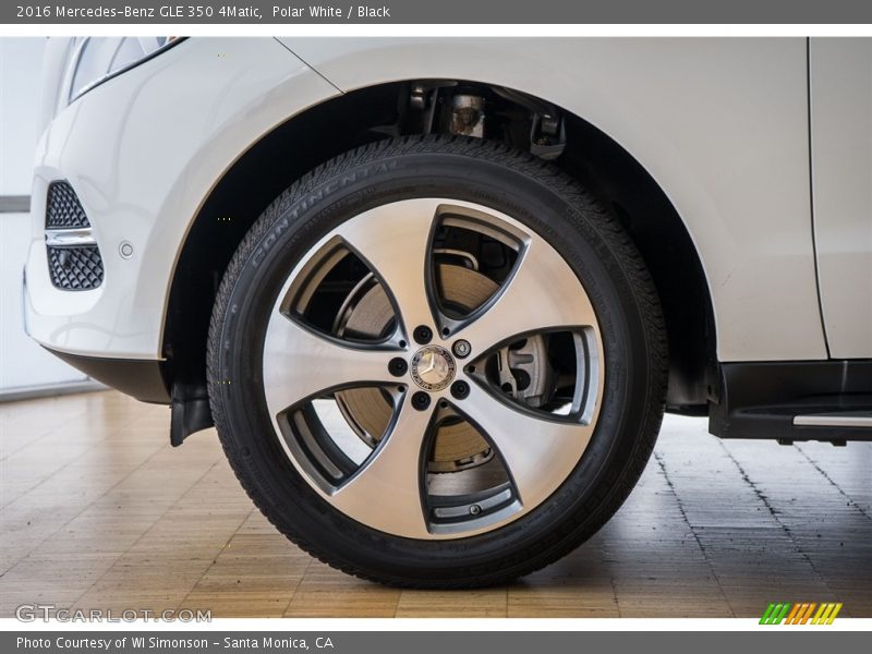 Polar White / Black 2016 Mercedes-Benz GLE 350 4Matic