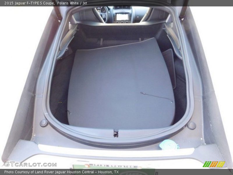 Polaris White / Jet 2015 Jaguar F-TYPE S Coupe