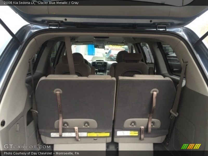 Glacier Blue Metallic / Gray 2008 Kia Sedona LX