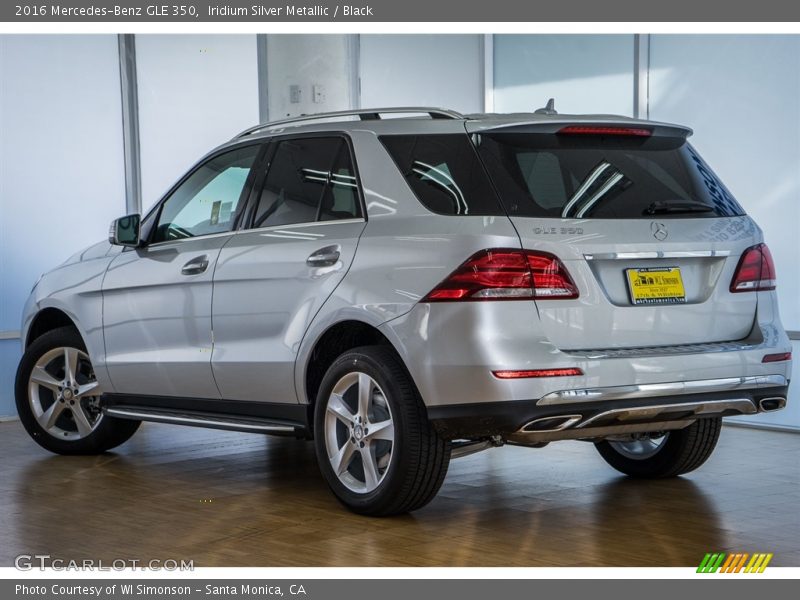 Iridium Silver Metallic / Black 2016 Mercedes-Benz GLE 350