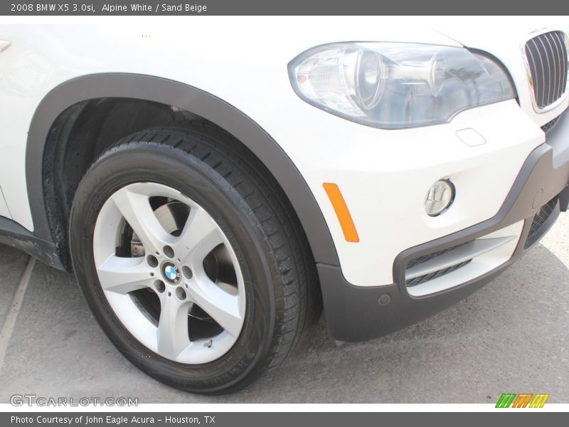 Alpine White / Sand Beige 2008 BMW X5 3.0si