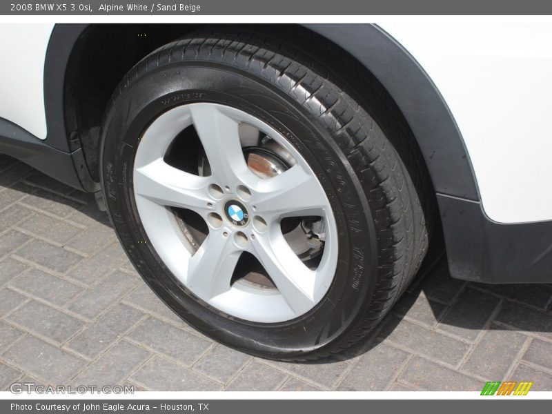 Alpine White / Sand Beige 2008 BMW X5 3.0si