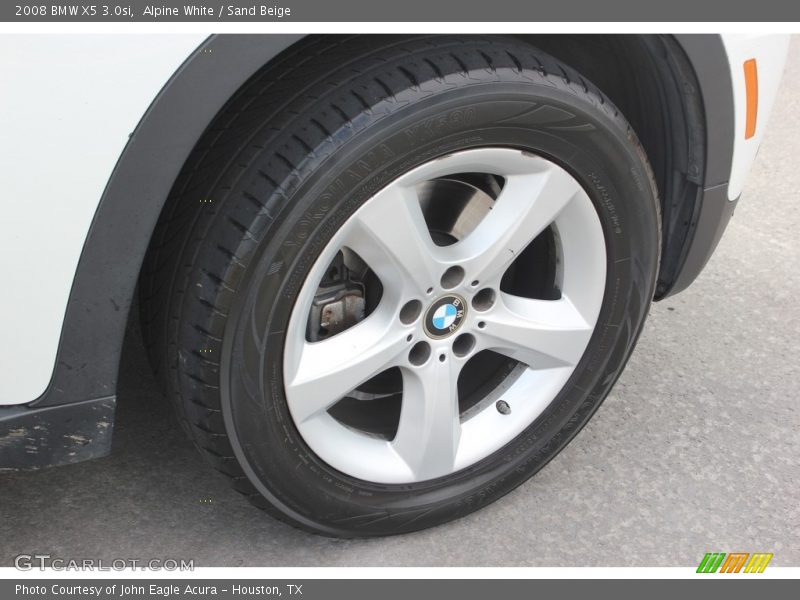 Alpine White / Sand Beige 2008 BMW X5 3.0si