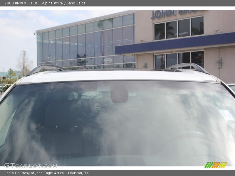 Alpine White / Sand Beige 2008 BMW X5 3.0si
