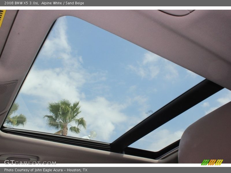 Alpine White / Sand Beige 2008 BMW X5 3.0si