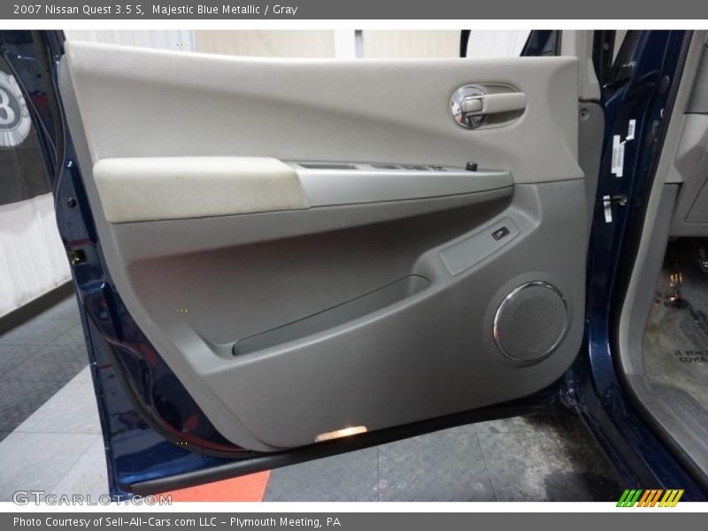 Majestic Blue Metallic / Gray 2007 Nissan Quest 3.5 S