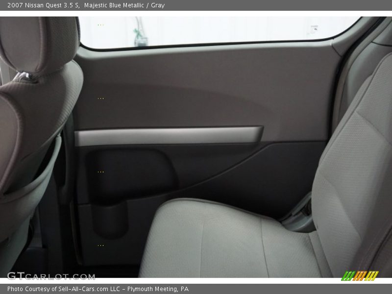 Majestic Blue Metallic / Gray 2007 Nissan Quest 3.5 S