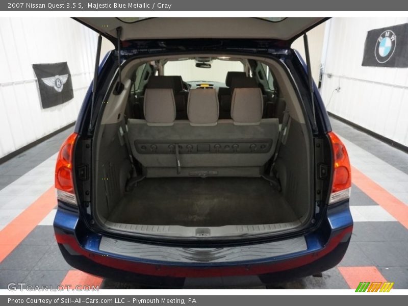 Majestic Blue Metallic / Gray 2007 Nissan Quest 3.5 S